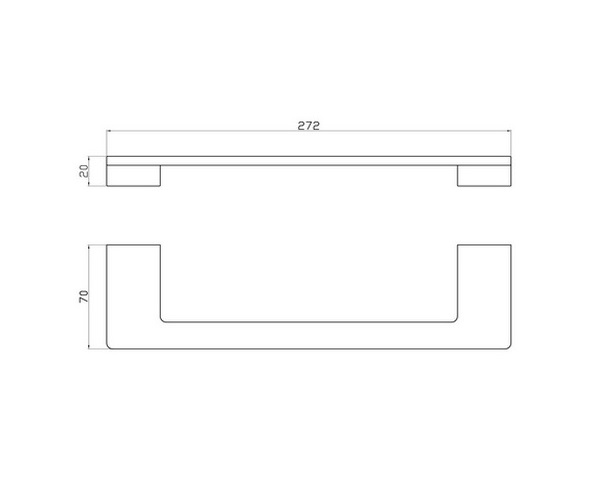 полотенцедержатель WONZON & WOGHAND ECLIPSE